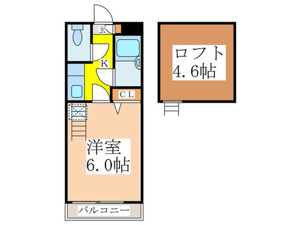 パスカルⅡの物件間取画像